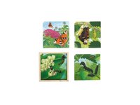 Čtyřvrstvé vývojové puzzle motýl + free aplikace