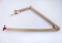 Kružidlo dřevěné 50cm (magnetický hrot), křída