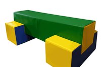 Molitanová stavebnice Překážka Moliplay 120x30x30 koženka XXL