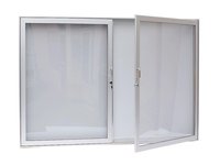 Oboustranná dvoukřídlá venkovní vitrína DXL120 - 48xA4