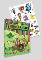 Nutty’s English 1 – šanon pro žákovské portfolio + samolepky