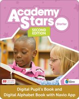 Academy Stars Second Edition Starter Digital PB and Digital Alphabet Book w/ Navio App