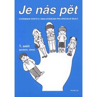 Cvičebnice počtů s omalovánkami „Je nás pět“ – 1. sešit (podzim, zima)