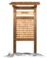 Lesní piškvorky (L) SVĚTLÉ kostky