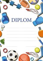 Diplom A5 Sportovní hry