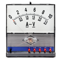 Demonstrační ampérmetr, voltmetr a galvanometr