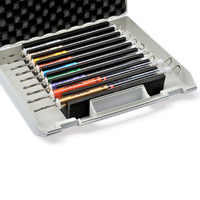 Sada 9 ks siloměrů 0,1 až 100 N v kufříku