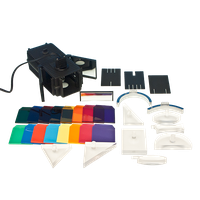 Souprava optika se světelným boxem