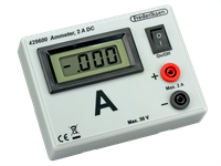 Blok - digitální ampérmetr 2 A na stejnosměrný proud