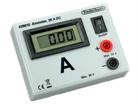Blok - digitální ampérmetr 20 A na stejnosměrný proud