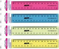 Pravítko 150 mm COLOURS 5310115