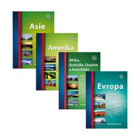 Komplet školních zeměpisných atlasů