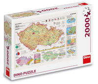 Puzzle Mapy České republiky