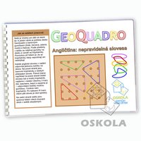 Angličtina: nepravidelná slovesa - předloha GeoQuadro