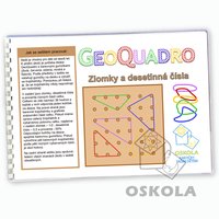 Zlomky a desetinná čísla - předloha GeoQuadro