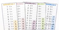 Násobilka 1-5 se zipem