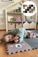 Minideckfloor podlaha - mývalové, duhy, méďa a mráček