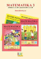 PĚTILETÁ IUč Matematika 3 se sovou Ádou, 1. a 2. díl (učebnice + pracovní sešit)