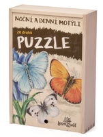 Sada puzzle - Noční a denní motýli