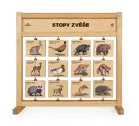 Tabulky poznání stolní - Stopy zvěře