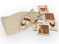 Mini frotážová sada - Na dvorku