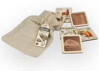 Mini frotážová sada - Zvířátka z lesa 1