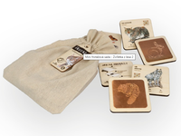 Mini frotážová sada - Zvířátka z lesa 2