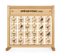 Pexeso zvukové stolní - Zpěvní ptáci