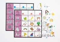 Pozice hlásky ve slově - Logopedické tabulky