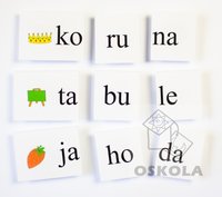 Čtení s otevřenou slabikou 2