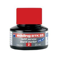 Inkoust Edding BTK 25-stíratelný - červená