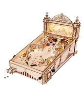 3D Dřevěné puzzle Hrací automat - Pinball Machine