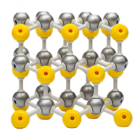 Sulfid zinečnatý – strukturní mřížka