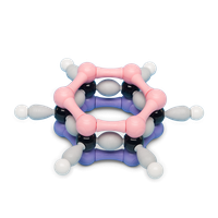 Benzen, ethan, ethen, ethin – orbitalové modely