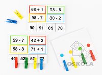 Sčítání a odčítání s kolíčky 2