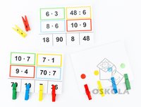 Násobení a dělení s kolíčky 2