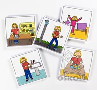 Činnosti během dne - holka