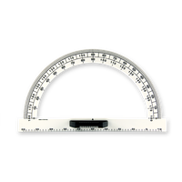 Úhloměr 180° a 50 cm