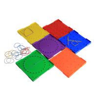 GeoBoard sada 6 oboustranných a různobarevných kusů