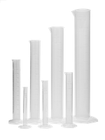 Sada 7 odměrných válců 10, 25, 50, 100, 250, 500, 1000 ml