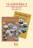 PĚTILETÁ IUč Vlastivěda 5 - Zeměpis s Vlastíkem (učebnice + pracovní sešit)