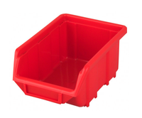 Plastový zásobník Ecobox small - červený