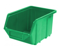 Plastový zásobník Ecobox medium - zelený