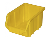 Plastový zásobník Ecobox medium - žlutý