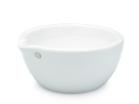 Miska třecí drsná s výlevkou, porcelánová