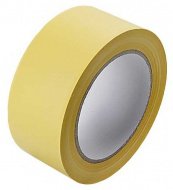 Podlahová vymezovací PVC lepicí páska žlutá 30 mm x 33 m