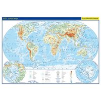 Svět-příruční obecně zeměpisná a politická mapa