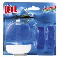 Dr.Devil 3 in 1 WC tekutý blok aqua