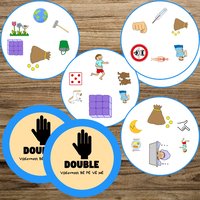Logopedický double BĚ PĚ VĚ MĚ