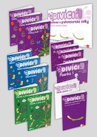 Divíci 1 – rozšířený žákovský balíček – Český jazyk GEN [vázané písmo] + Matematika + Člověk a jeho svět